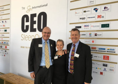 The CEO SleepOut Event Date 22-06-2017 Media Launch